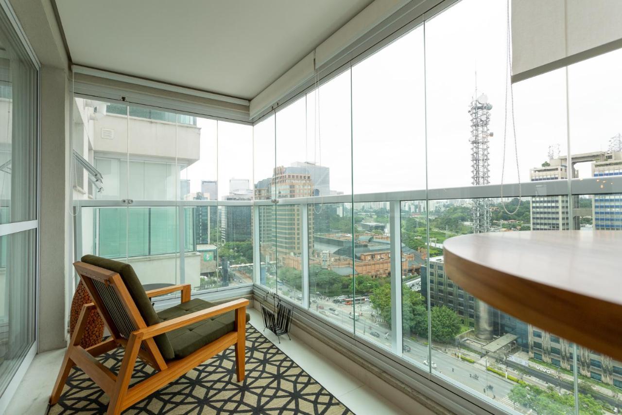 Studio Brooklin Premium Com Piscina Aquecida Apartment Sao Paulo Exterior foto